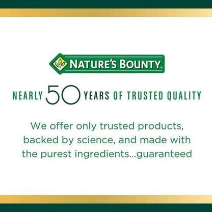 NATURES BOUNTY ZINC ~ Supports Immune Health 50Mg., 400 Ct Tablets ~ Exp 10/2029
